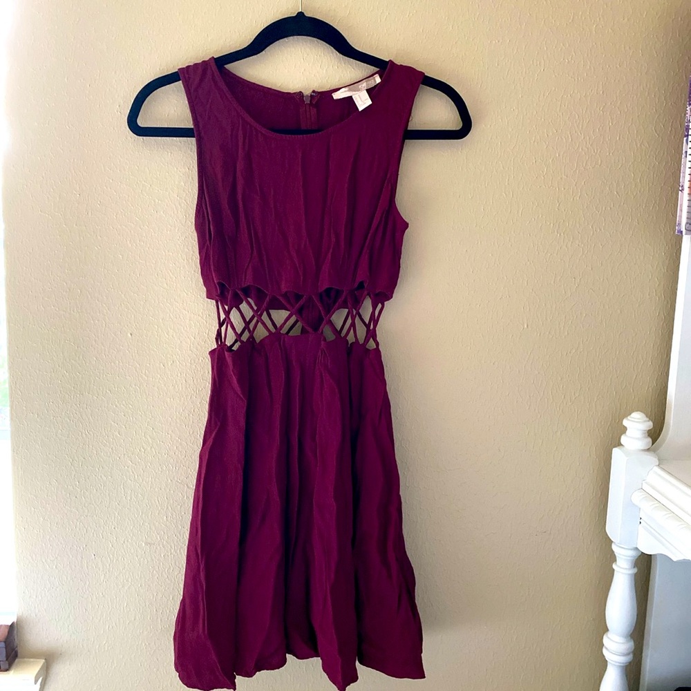 Waist Cutout Dress